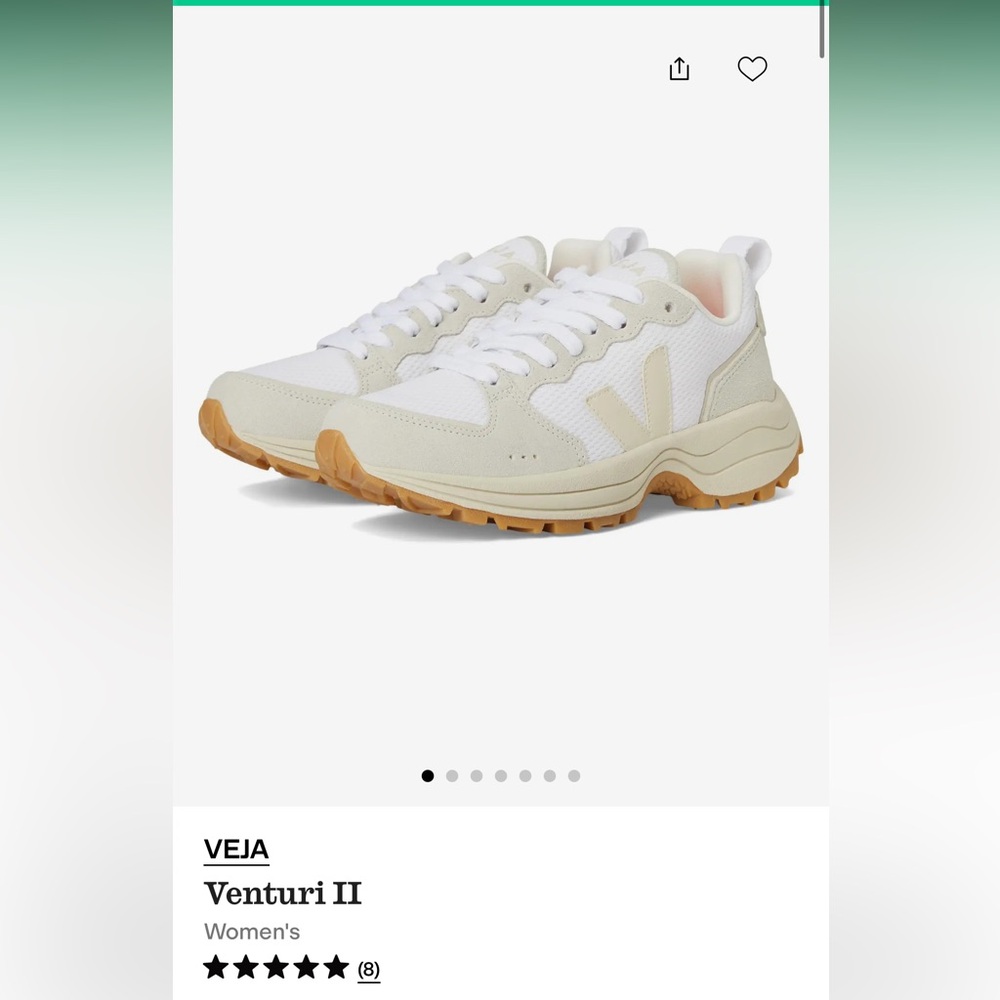Veja Women’s Cream Venturi Sneakers